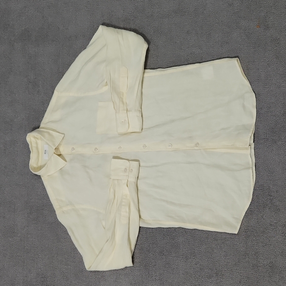 Uniqlo Other - Sold Uniqlo Premium French Linen Shirt